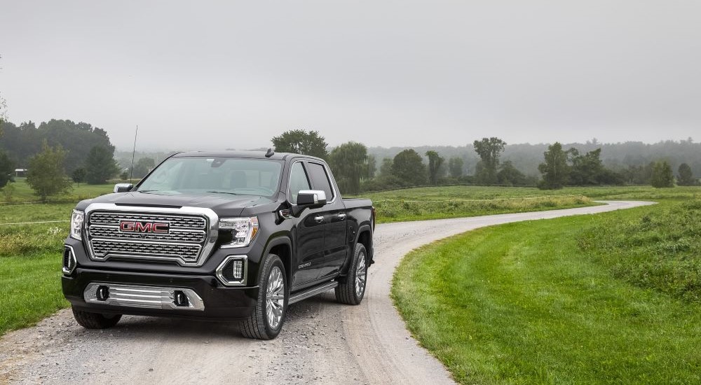 A black used 2019 GMC Sierra Denali from a dealer with trucks for sale
