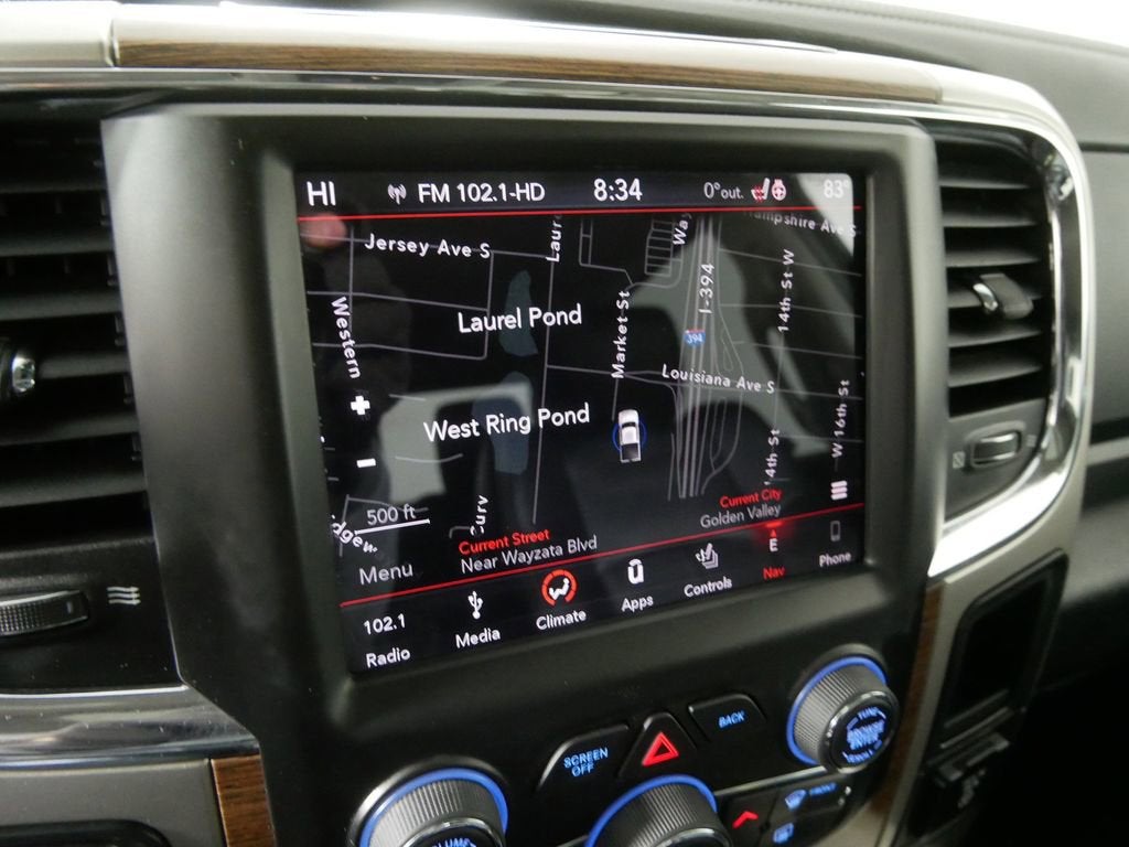 2018 RAM 1500 Laramie Crew Cab 4x4 5'7" Box