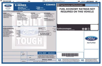 2018 Ford E-Series Cutaway CUTWY