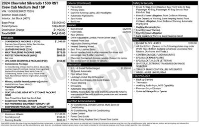 2024 Chevrolet Silverado 1500 RST