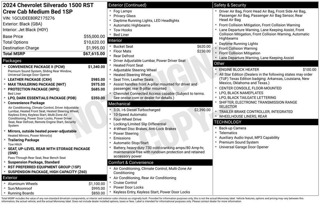 2024 Chevrolet Silverado 1500 RST