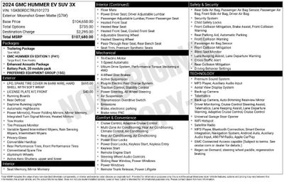 2024 GMC HUMMER EV SUV 3X