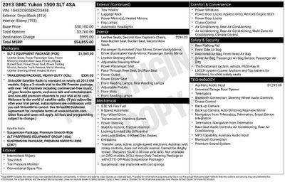 2013 GMC Yukon SLT