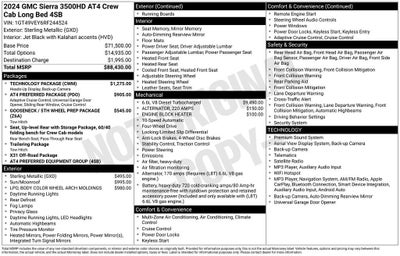 2024 GMC Sierra 3500 HD AT4