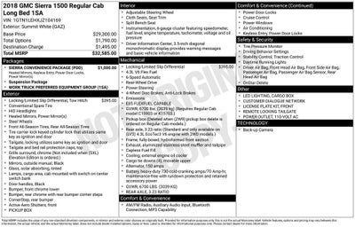 2018 GMC Sierra 1500 NA