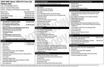 2024 GMC Sierra 1500 AT4
