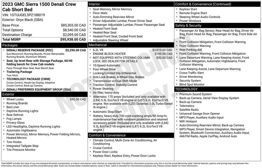 2023 GMC Sierra 1500 Denali