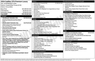 2024 Cadillac XT6 Premium Luxury
