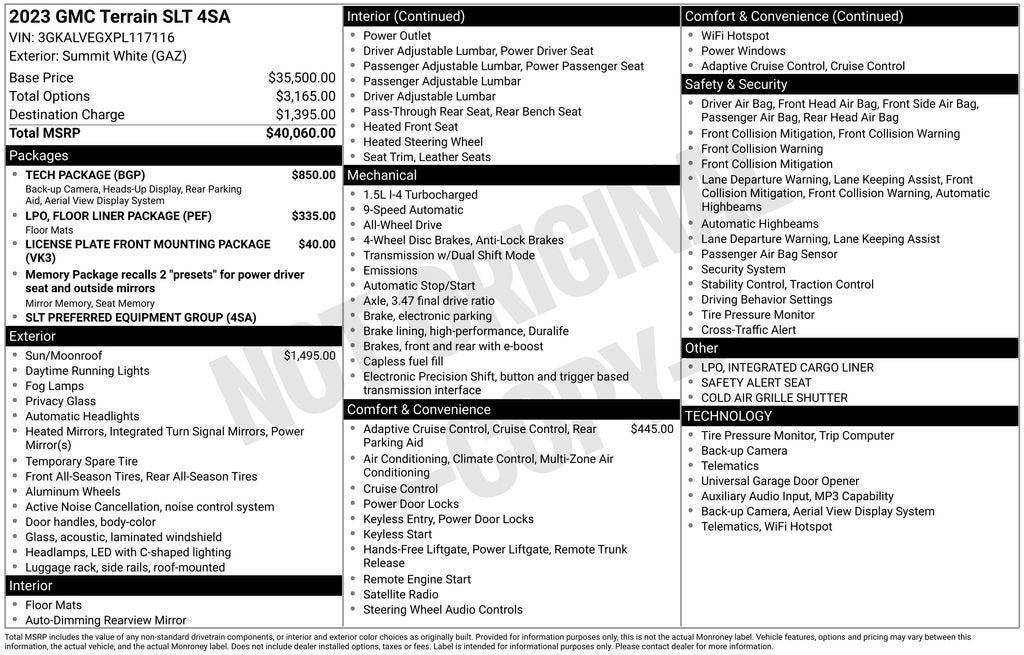 2023 GMC Terrain SLT