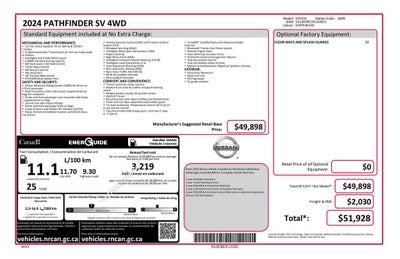 2024 Nissan Pathfinder SV