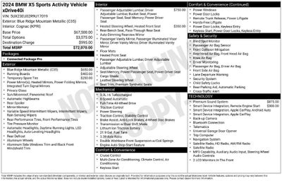 2024 BMW X5 xDrive40i