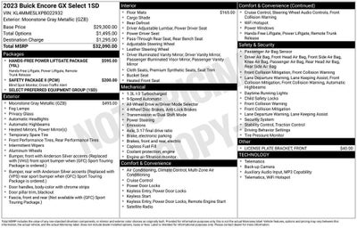 2023 Buick Encore GX Select