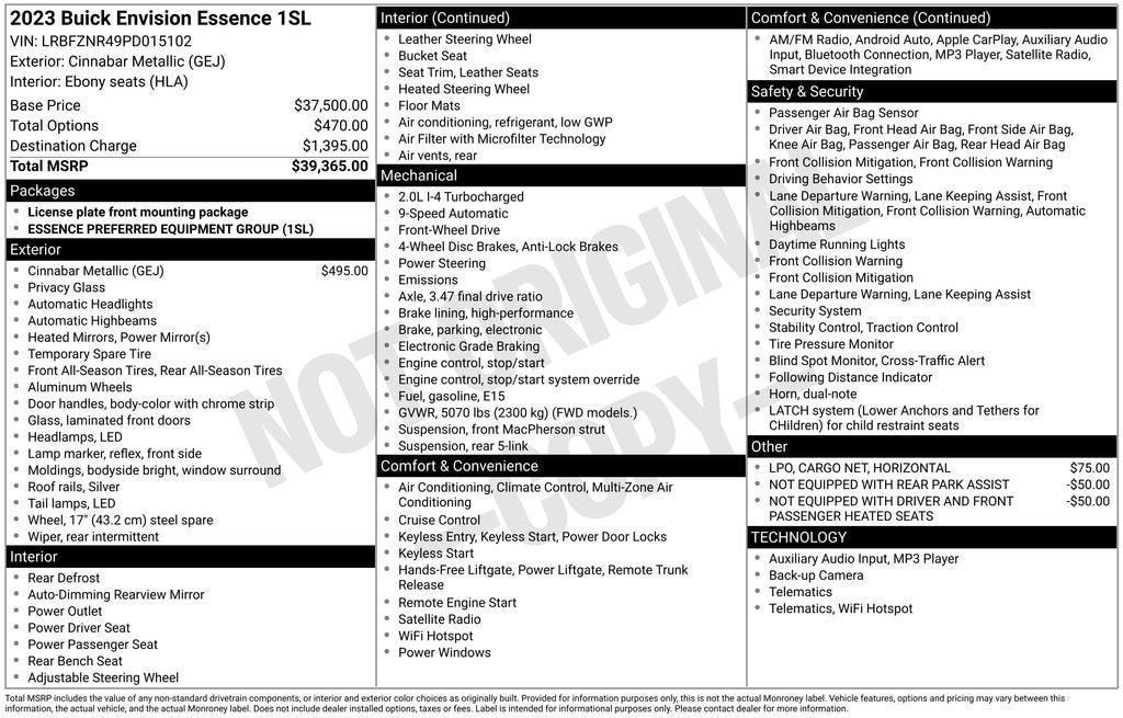 2023 Buick Envision Essence