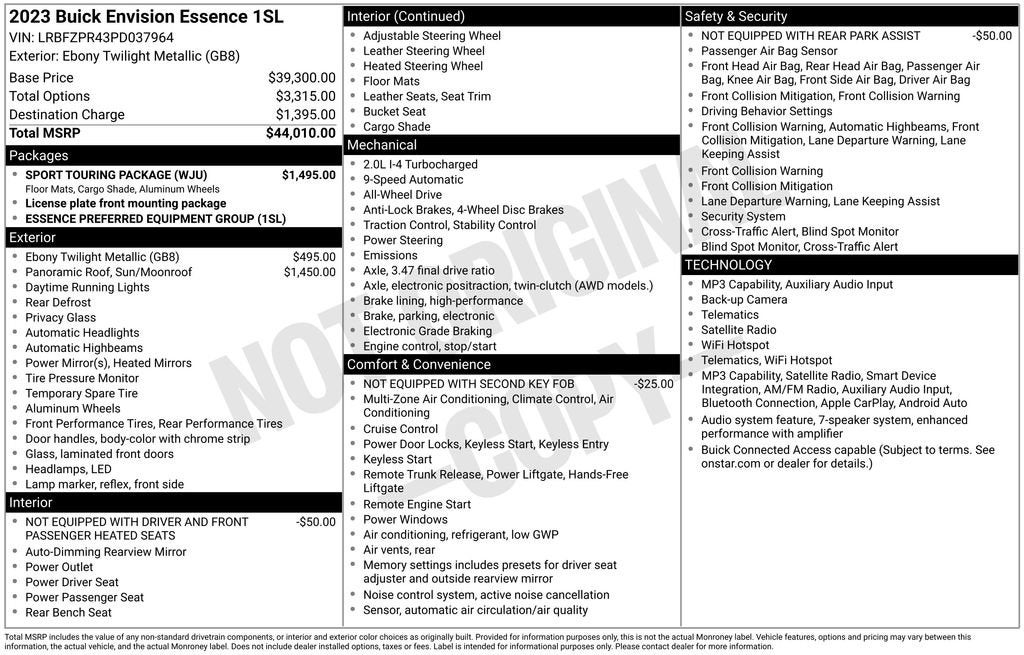 2023 Buick Envision Essence