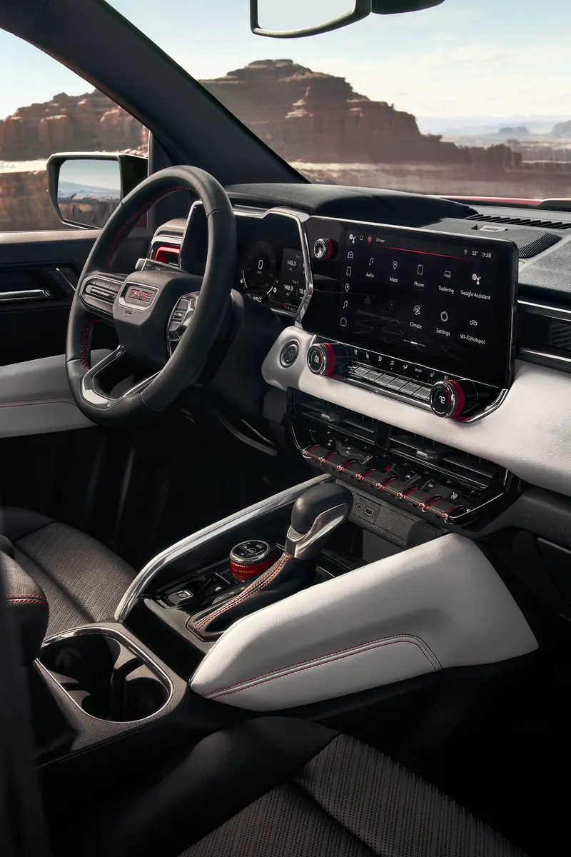 2026 GMC Canyon infotainment system at Lupient Buick GMC in Golden Valley MN